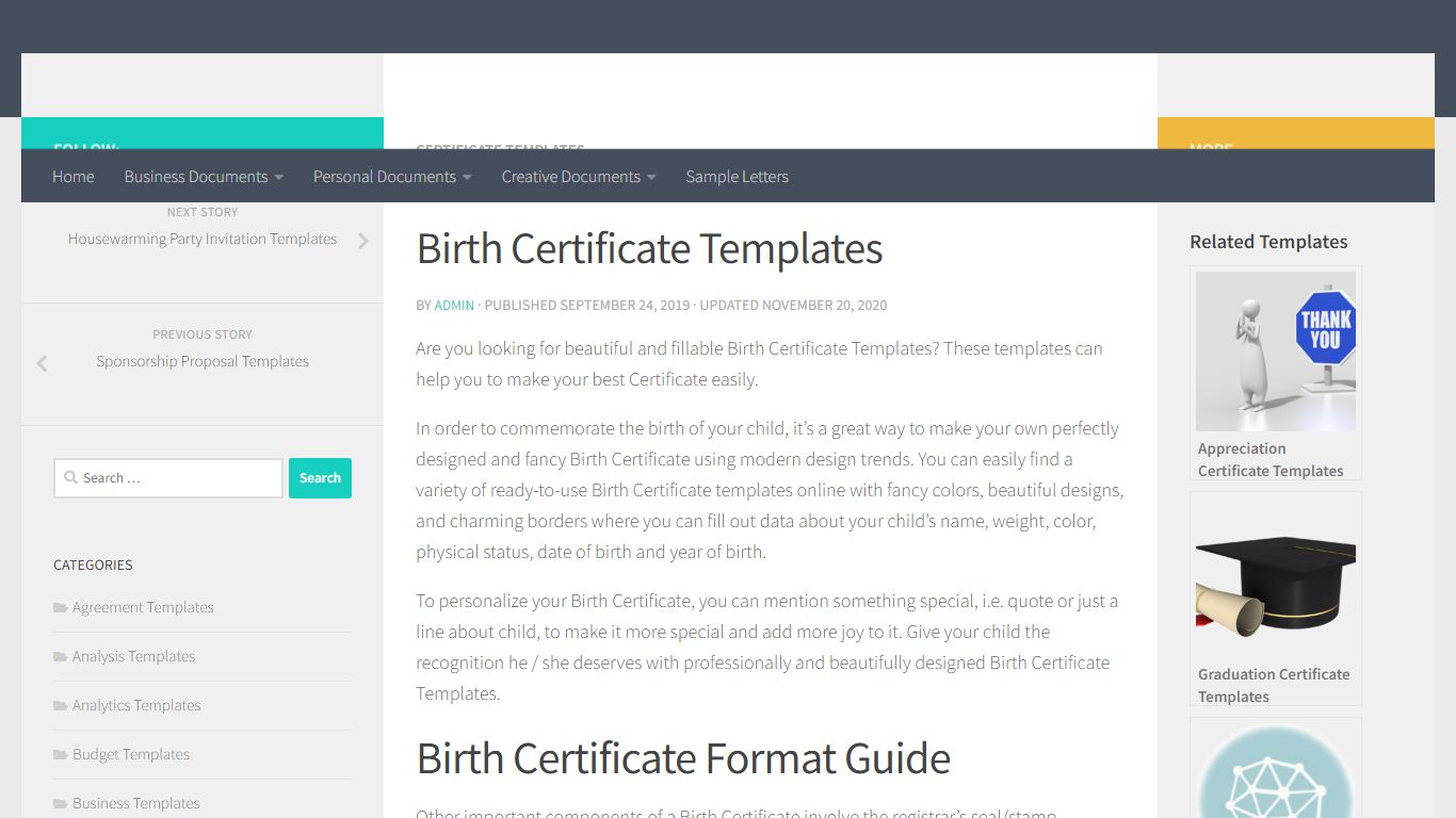14 Free Birth Certificate Templates - Best Samples